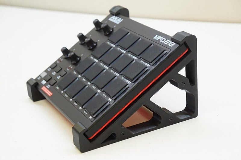 3DEXL Angled Desk Display Stand Holder for Akai Professional MPD218 Pad, 30 Degree Angle - Image 5